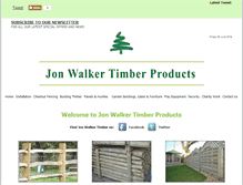 Tablet Screenshot of jonwalkertimber.co.uk